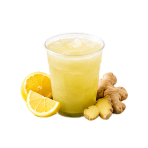 Refresh with our Hum-Zinger Smoothie, a tropical blend of pineapple, peaches, mango, and hydrating coconut water.