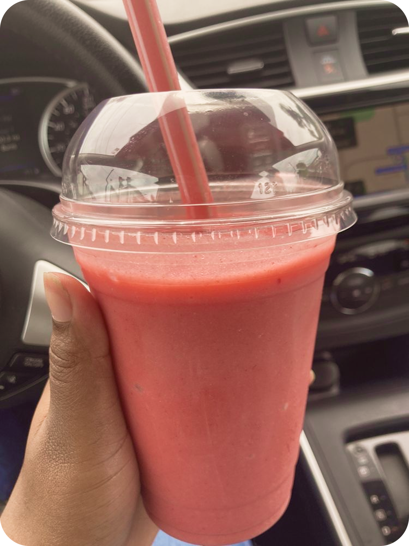 strawberry smoothie 1
